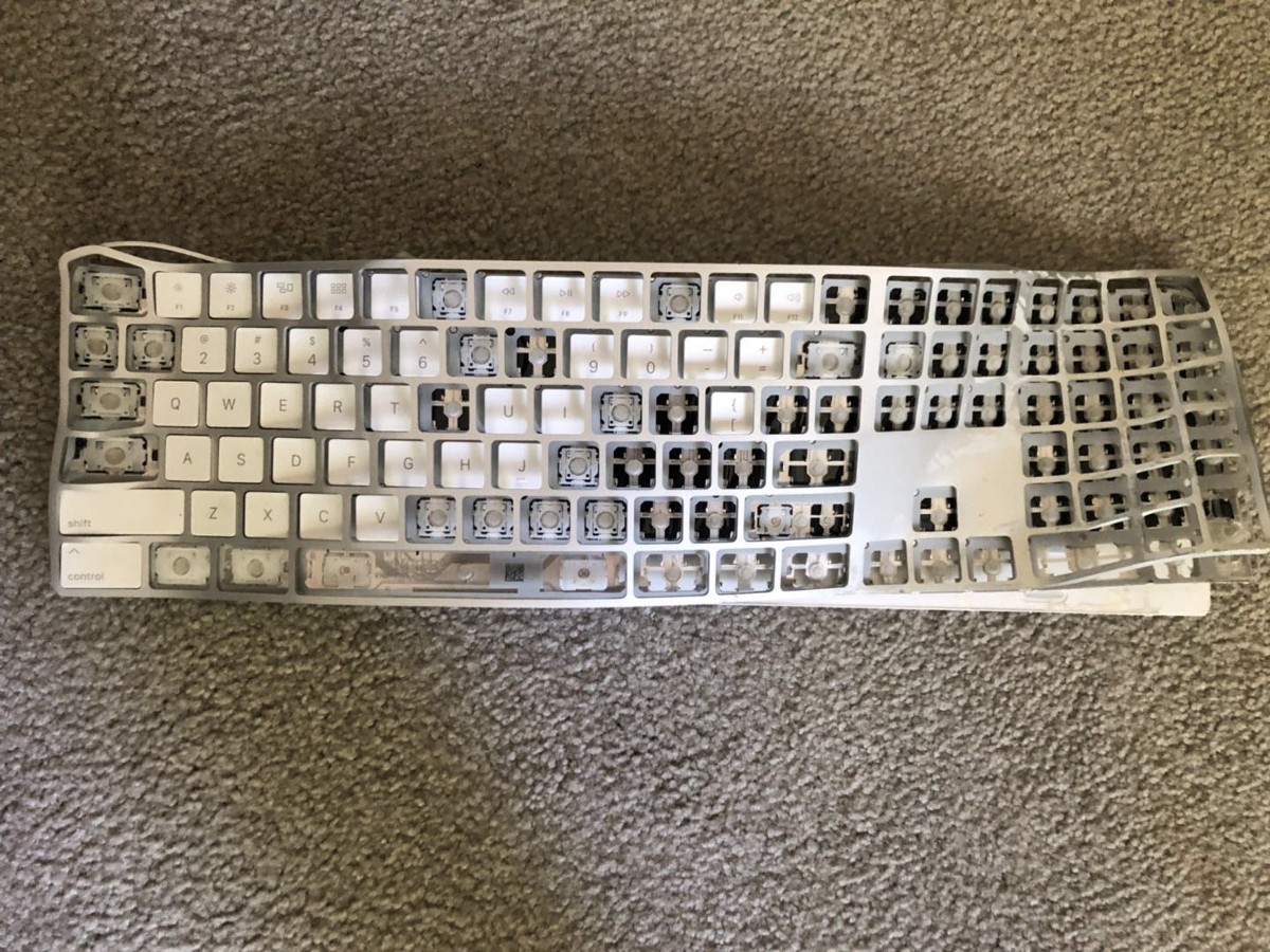 The smashed keyboard is now an emblem of my journey.